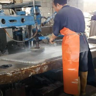 多理用途花岩NRR磨光机大石自动抛光磨机石英石打设备碑石手扶岗