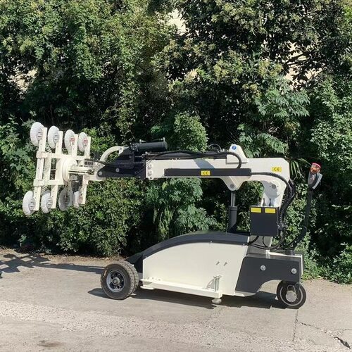 移动式玻璃室内玻璃门窗安装吸盘车600KG真空吸盘装卸助力机器人