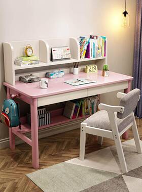 实TCF木写字儿台电脑桌80cm家用用字童书桌简易卧室初中生专写台