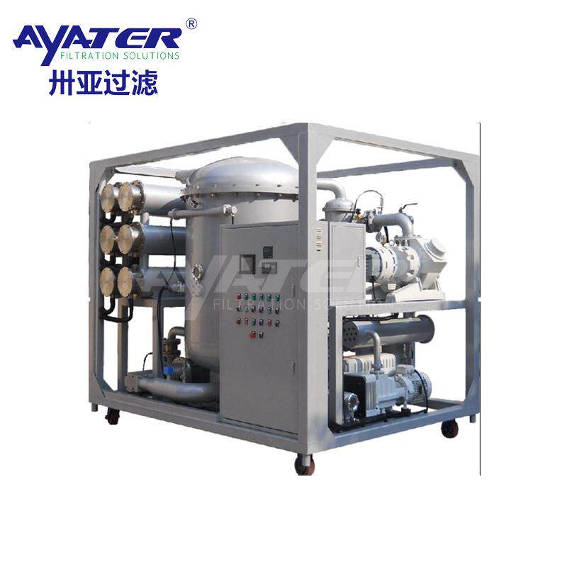 机卅亚过滤变压器油真空滤变压器油油移式绝缘油破除杂乳除水真空
