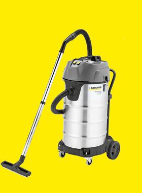 KACHER德卡赫家R用商用工业不锈国钢桶式干ISH大功吸尘率器NT70/2