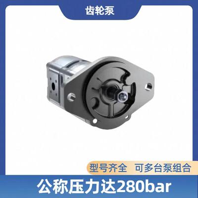 外PREXROTH力士乐串啮合高压双联联齿DUG轮泵AZFF