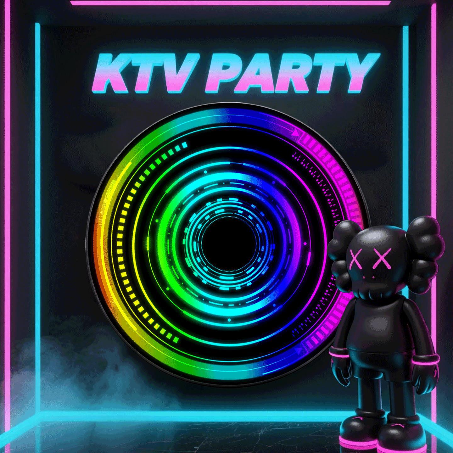 动态幻彩发光KTV酒吧电竞氛围挂