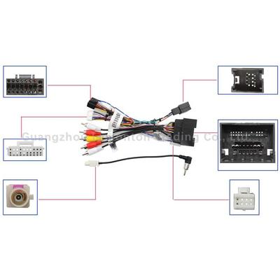 导航线君材威君G8科鲁兹爱唯欧迈锐宝L524昂克拉导航电源越线