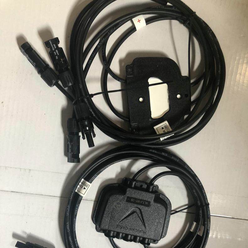 汇流套件B件2B汉能薄膜汇连流套件KIF光伏接器2汇流套直插式