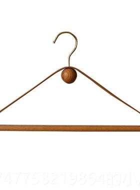 正品umin店尤皿 北衣欧创意 实木家用无痕衣架服装女宽肩防滑衣柜