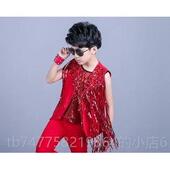 正品 男童爵舞演出时 街舞服装 夏装 儿舞蹈演童出服大合唱表演服士装