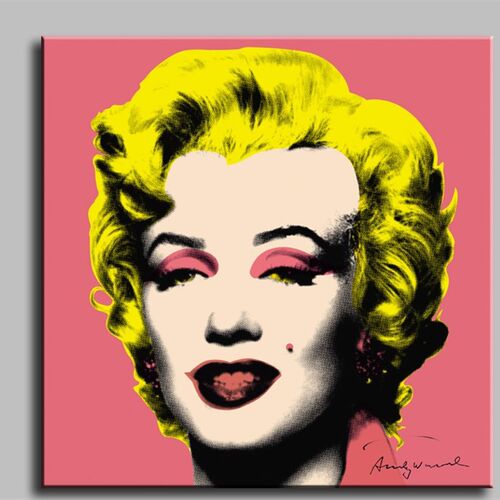 玛丽莲梦露 Andy Warhol 安迪沃霍尔 装饰画波普艺术时尚简约挂画