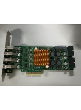 SSU 速优U3408 PCI-E转USB3.0扩展卡 工业