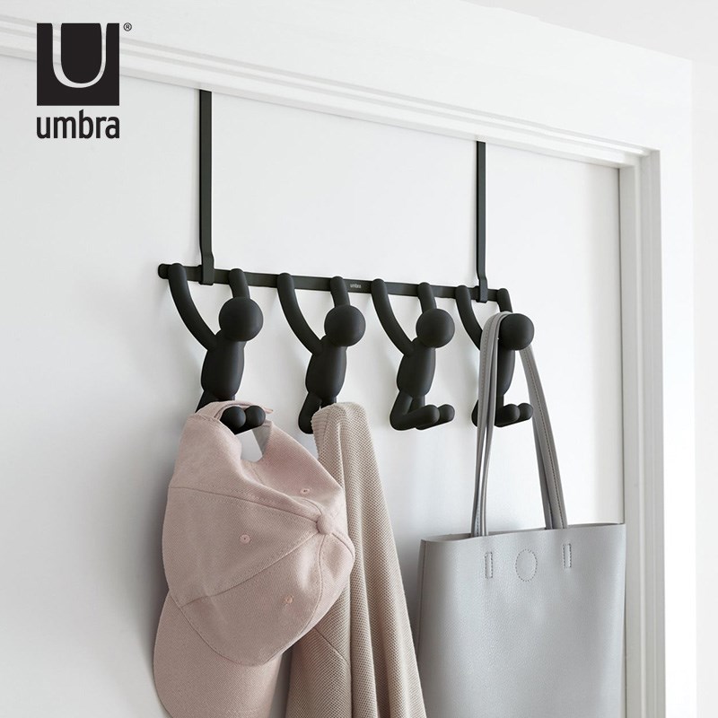 umbra挂钩进门玄关入户门钥匙挂收纳壁挂墙壁创意门口装饰挂衣钩