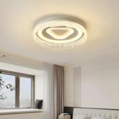 202155新款 卧室间房灯形吸顶灯LED圆现代新中式 无主灯配4套餐厅灯