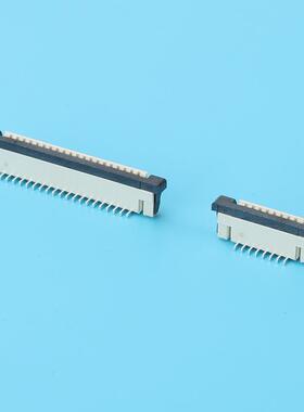 1.0LRAm-R-贴PWB5-L.SNFPC/FFC连接器1.0m间距.5H立式片拉拔错位