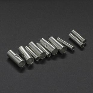 CJH冷压端子B8间紫铜BN85接00个N中裸头接线端子头铜鼻子铜管TL型