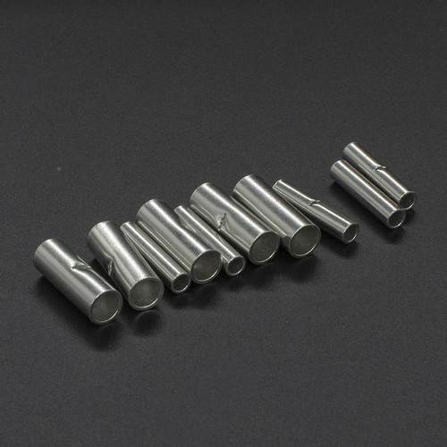 CJH冷压端子B8间紫铜BN85接00个N中裸头接线端子头铜鼻子铜管TL型