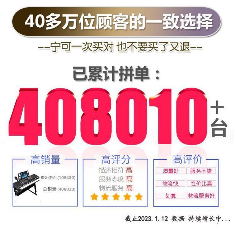 玩具宝乐能HMV器成人电子琴初学者小孩男女功宝多儿童钢琴