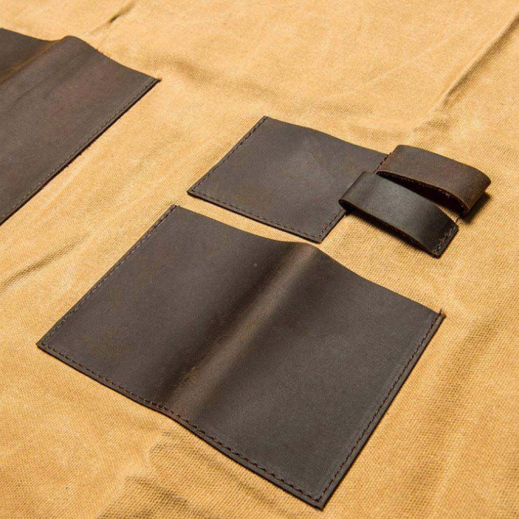 定制干蜡湿蜡防水手坊皮具围疯马头层工具围裙工定裙帆布制lo9-8g,家庭/个人清洁工具,围裙套装,淘宝优惠券,粉丝福利购,淘宝优惠卷