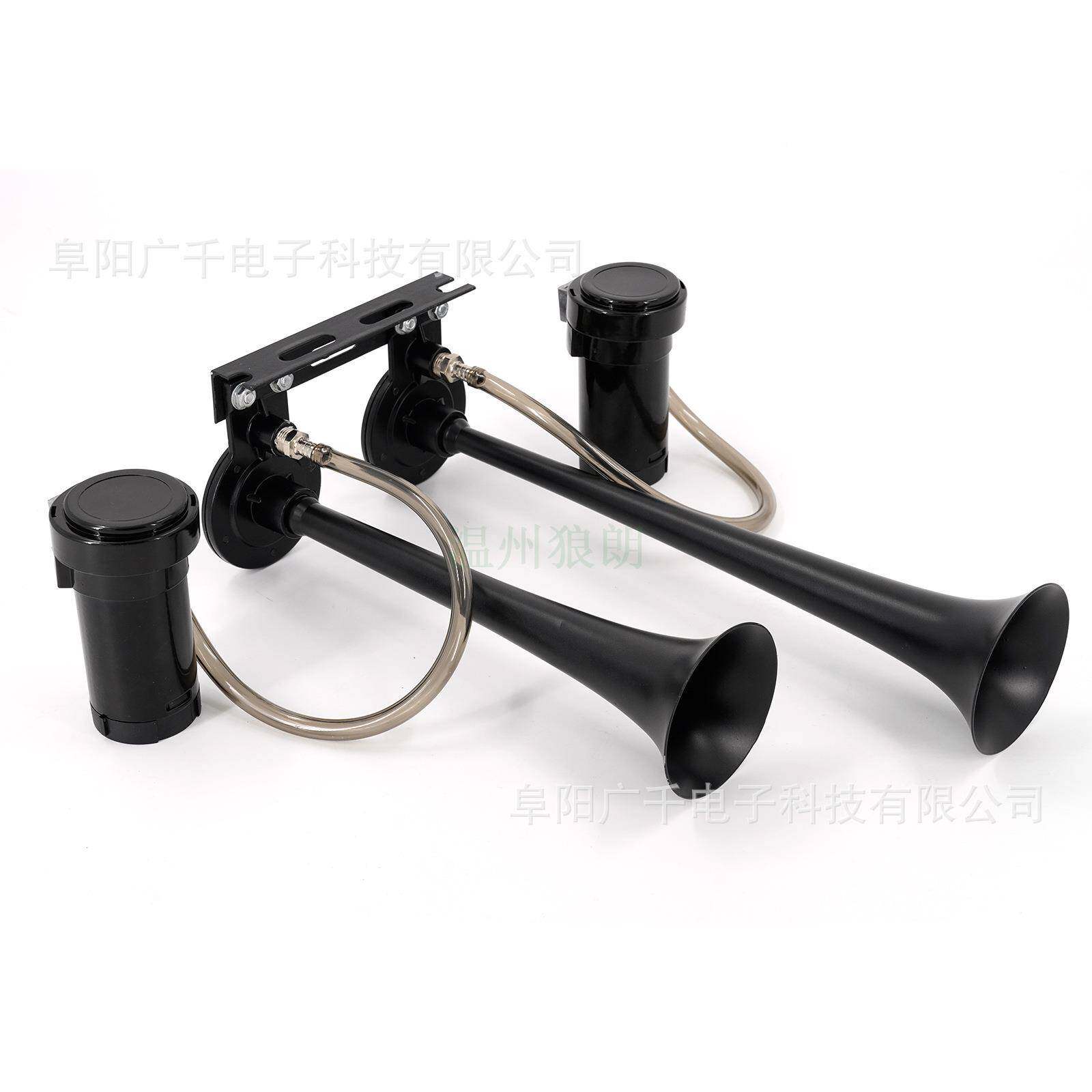 黑4029色单气喇叭带继2电器管402卡9现货1V/24V镀铬车货车用热销