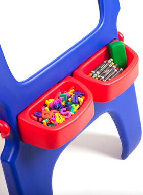 绘儿乐5045双32633面大画板板儿磁性写字白黑板画架童套装绘画