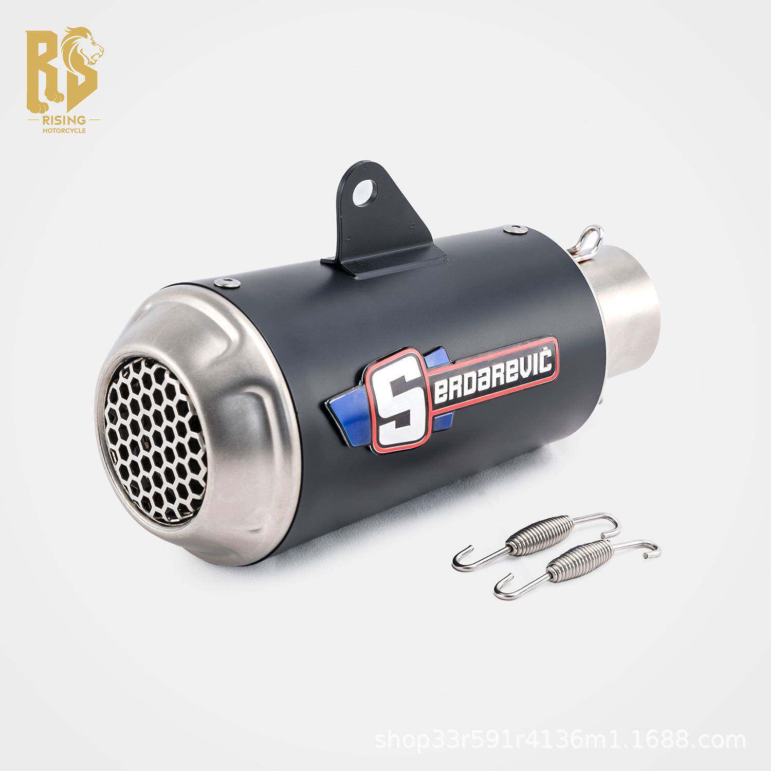 RS机车改51mm51mm通用通用排气管小炮蜂尾段Z赛800X-装窝10RRSV44