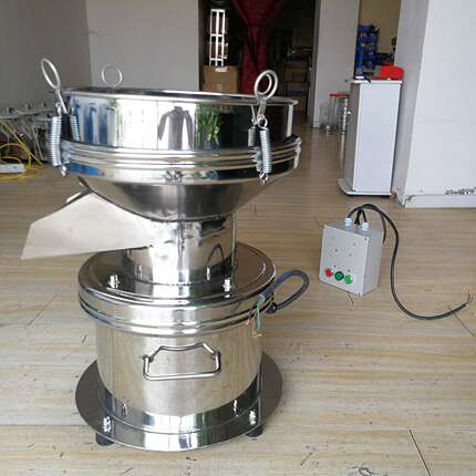 固体锈浆液振筛机450mm不筛子豆过450MM滤浆机豆渣分离机圆形振筛