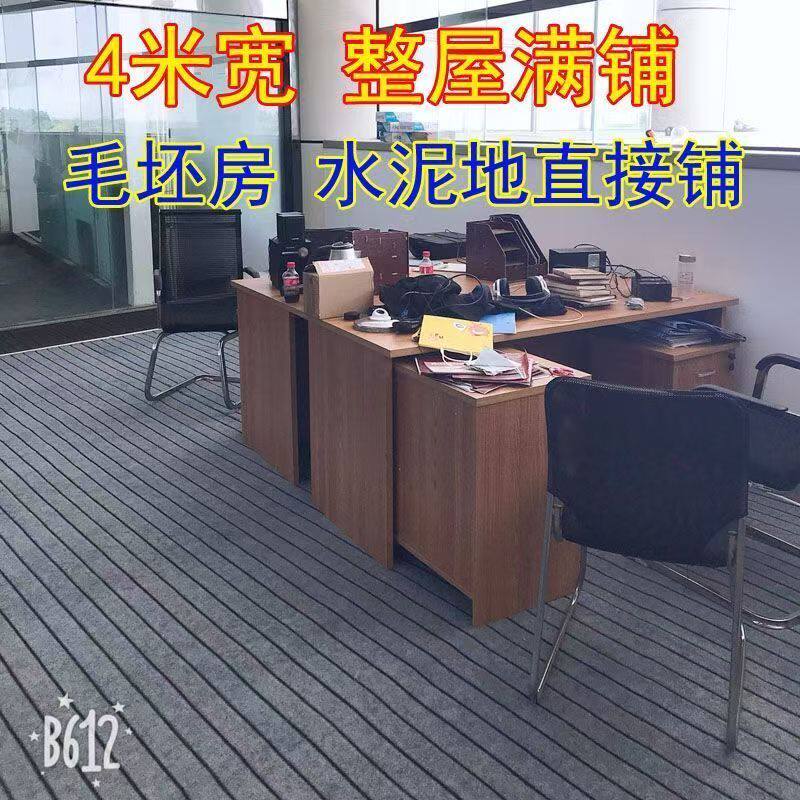 客厅卧室加厚房间商用店铺大面积全铺地毯办公室灰色出租屋厚款