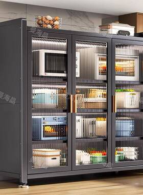 房餐边VGJ柜落地多层厨房落多功能置物架地多层物储橱柜客厨厅收