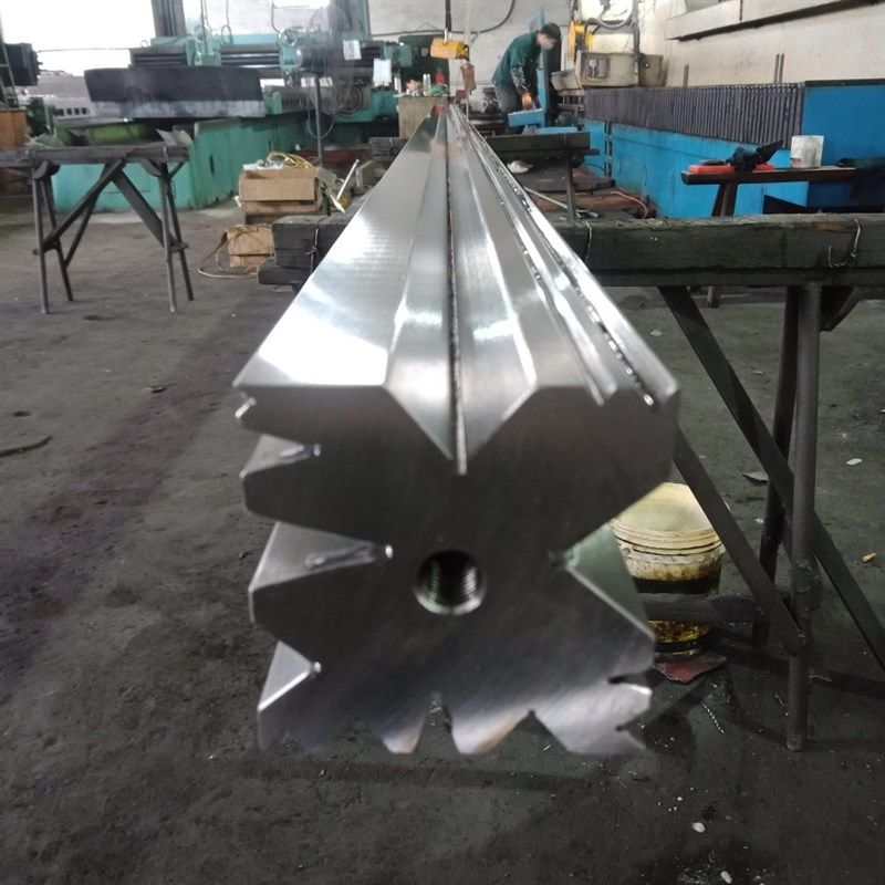 折弯机模具整体多V槽口2.5米65方3.2米80方4米9095方可分段配模托