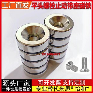 NHXCC 4.5 圆型平头螺栓止动磁铁