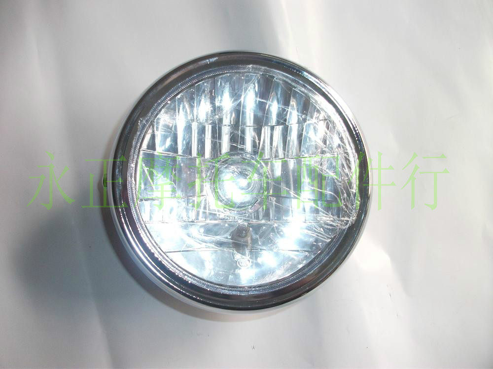 火鸟HN豪天HT机车150-D 125-4F 摩托车前大灯总成 圆灯