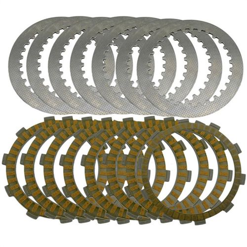 AHL适配嘉陵600 JH600离合器片摩擦片离合片纸基木片铁片钢片套装