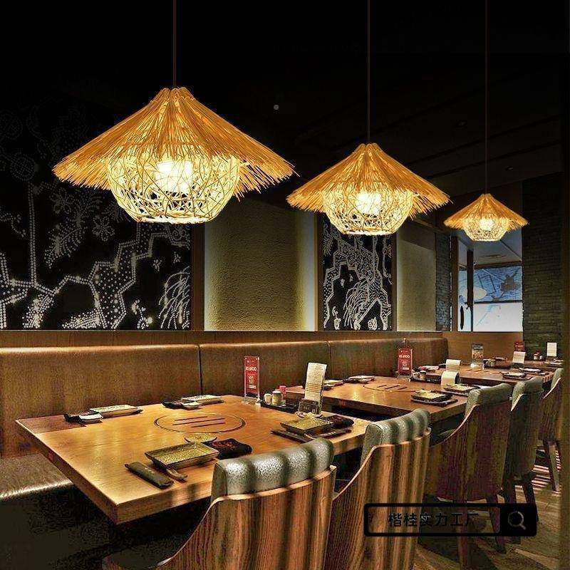 帽吊灯南亚藤饭编创意竹艺东餐厅婚庆店店民宿灯罩竹373吊编装饰,家装灯饰光源,智能吊灯,淘宝优惠券,粉丝福利购,淘宝优惠卷