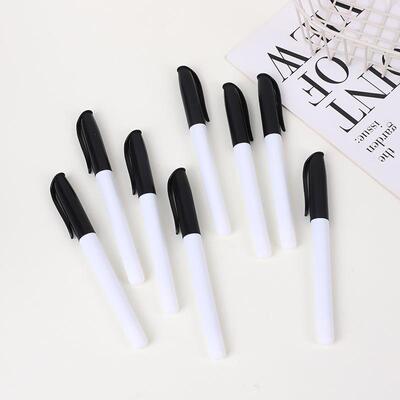 白笔可擦墨水板儿童彩色绘板画笔办qh-db01公大号白记号笔