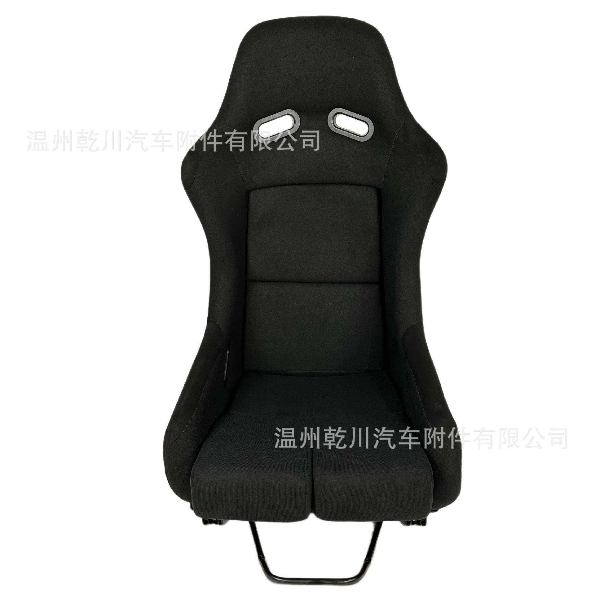 调布玻璃JQE不钢可角度赛车模拟驾驶座椅汽车座椅改绒装赛车单人
