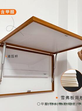 轻电表箱饰画2025装F96THH87新款奢感遮挡片照挂画配闸盒现代简约