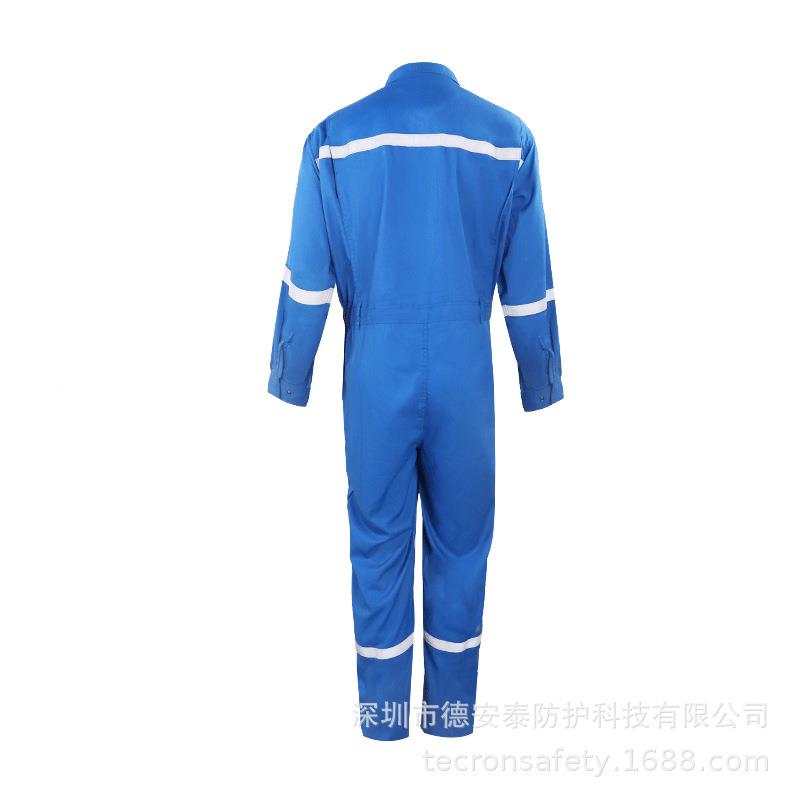 本质IBZ阻防静电舒适用石油化燃工劳保工作服防防阻燃静耐电连体