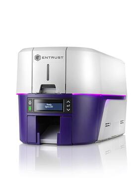 E单ntrustDS2单面SigmaDS2面证卡打印校机园学生证积分卡出入证PV