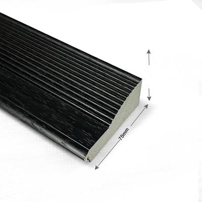 金泰新款美式简约实木高画框黑色纹理油画框装B12556A端实木相框