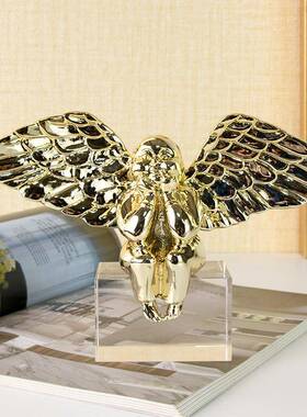 现轻奢水晶胖天TB-64265使可爱摆房件板橱柜代电视样柜软装饰品家