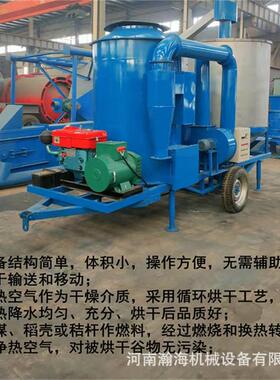大机中小型粮食烘EOM干车热移动电加粮食0烘干日处理3吨水稻烘干