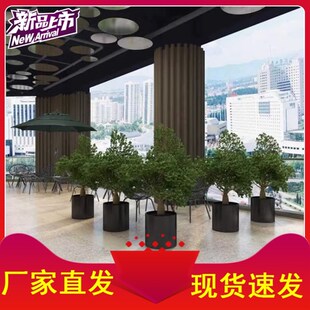 厂家直销装饰简约高端防水种植隔断休闲吧奶茶店花盆花箱盆栽阳台