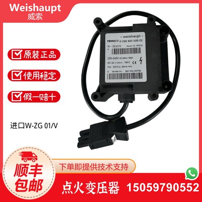 威索Weishaupt W-ZG01/V W-ZG02 燃烧机点火变压器高压包高压导线