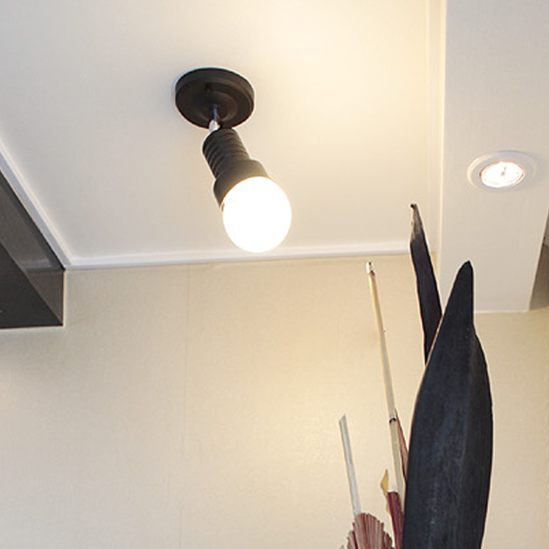 阁楼楼梯转角斜坡顶灯储物化妆卫生间角落吸顶灯墙面单头展厅射灯