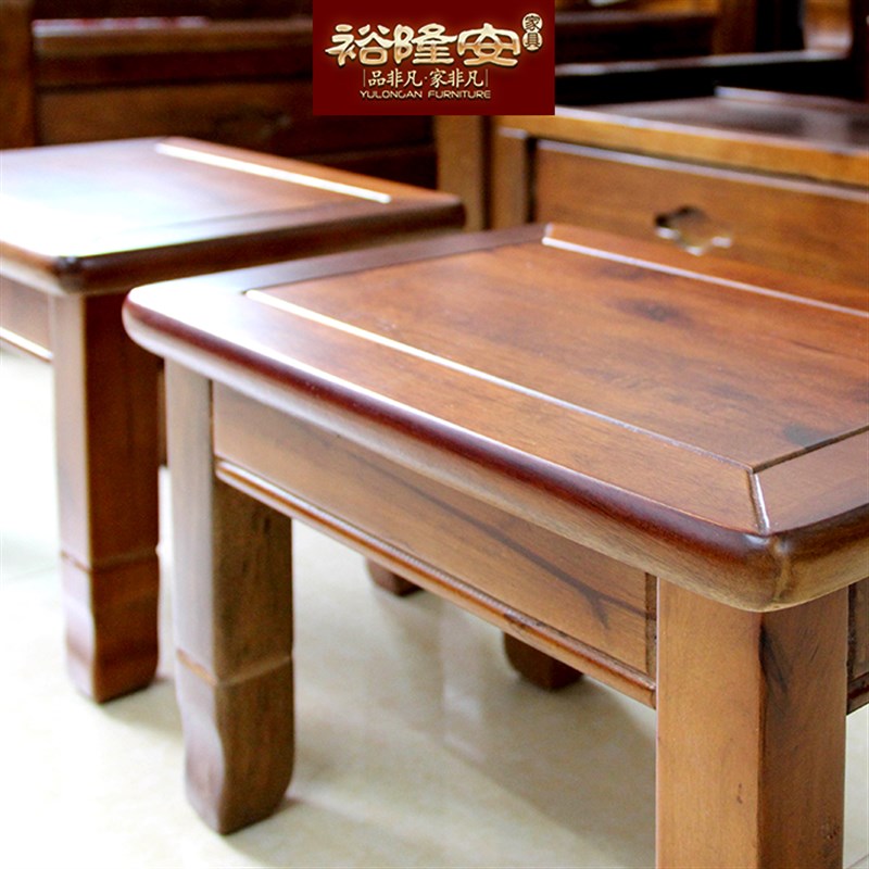 香樟实木凳子家用换鞋凳打坐凳板凳置物凳小矮凳沙发凳餐桌凳整装
