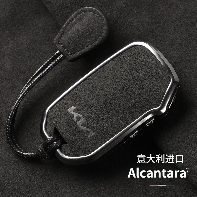 适用于起亚钥匙套智跑KX3傲跑扣K3K5狮铂拓界奕跑汽车翻毛皮壳包