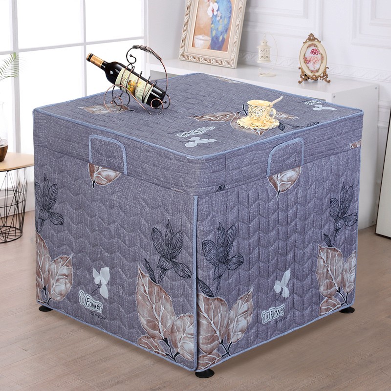 加厚电炉罩烤火罩新款正方形桌罩电暖炉罩套取暖桌布罩被套火炉罩