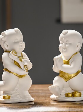 婚庆送礼陶瓷娃娃人之初男宝宝早生贵子金童玉女客厅卧室福娃摆件