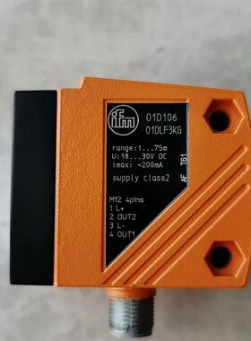 易福门激光测距传感器,型号 O1D106或01D106,少量