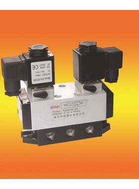 电磁阀H滑柱式Q24304D2-15位四通气/动换向阀4分二G12