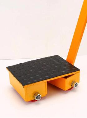 搬胶运小克坦车万向钢轮7816吨8吨工克具设备移位重型地牛坦搬运