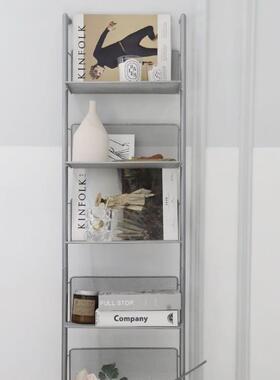 i落ns架风置架靠墙窄收纳架k32632中古CD架地储物架多层展示物书